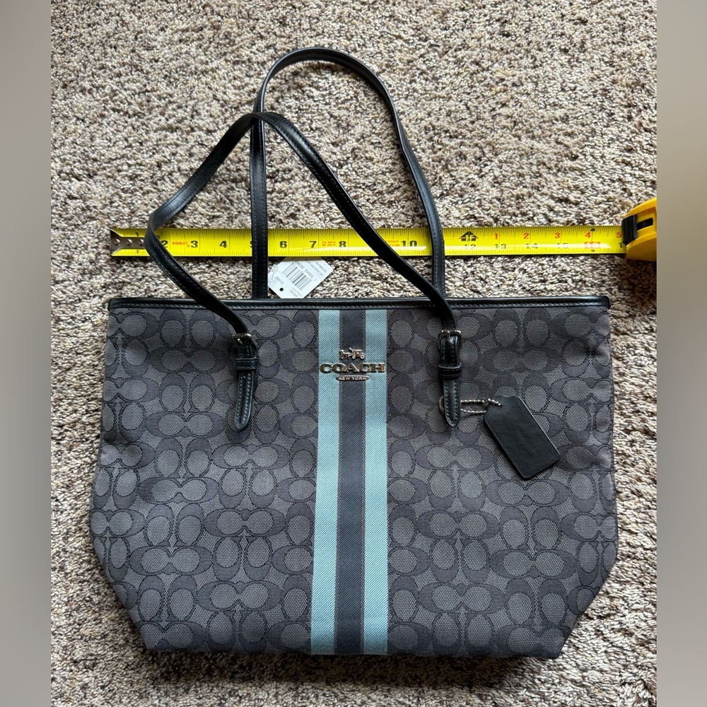 NEW Coach Black Women's Tote Bag purse